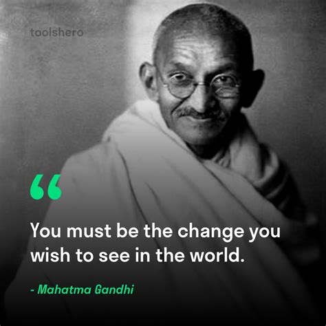 Mahatma Gandhi Quotes About Change Daily Quotes