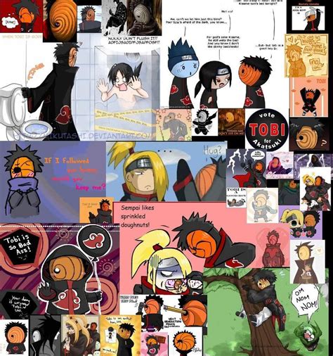 Funny Tobi Akatsuki Members Fan Art 8024436 Fanpop