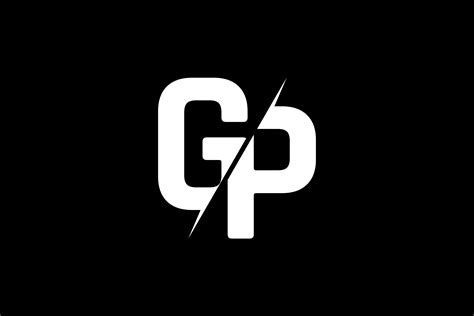 Monogram GP Logo Design Gráfico por Greenlines Studios Creative Fabrica