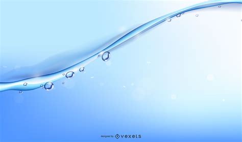 Realistic Water Design Vector Download