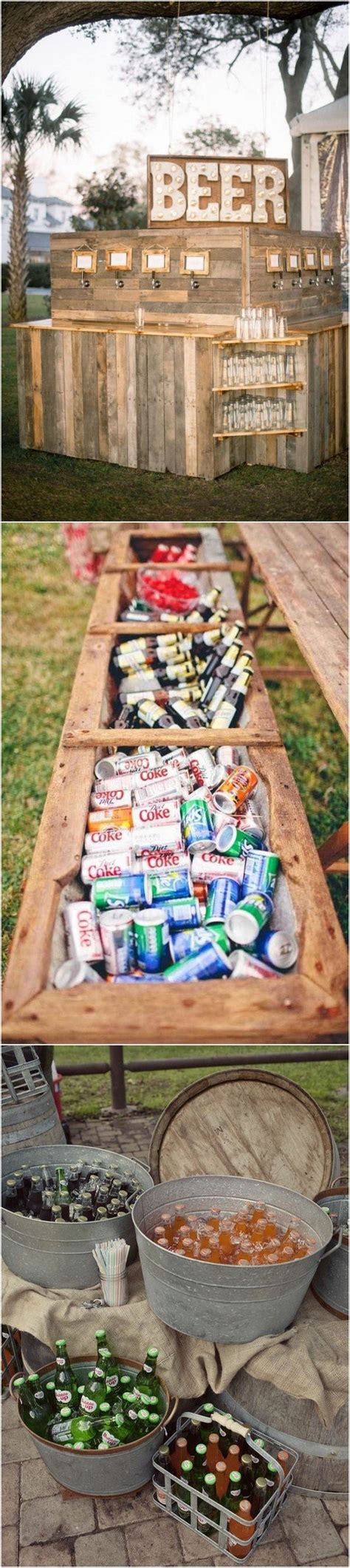 20 Amazing Drink Stations For Outdoor Wedding Ideas Page