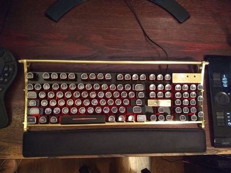 Steampunk Keyboard Steampunk Keyboard Typewriter Computer Keyboard