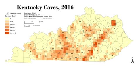 30 Caves In Kentucky Map Maps Database Source
