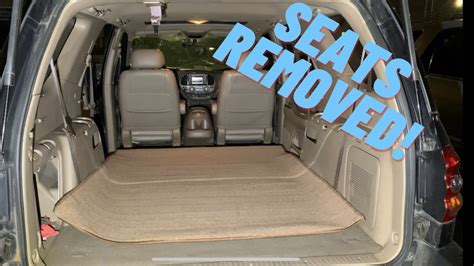 How To Remove Toyota Sequoia Midrow Seats In 2 Minutes Youtube