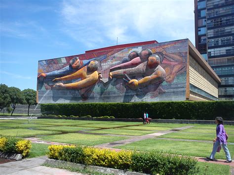 Mural El Pueblo A La Universidad Y La Universidad Al Pueblo Rectoria Unam Rectoria Unam