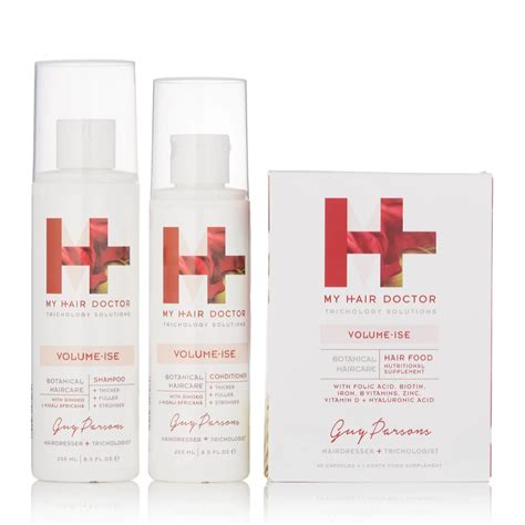 My Hair Doctor 3 Piece Volume Starter Collection Qvc Uk