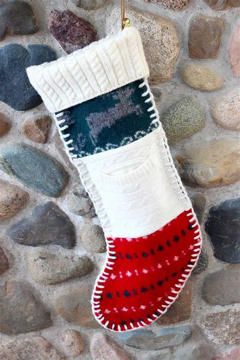 Christmas Stocking Ideas And Tutorial Diy Crafts Be Brave And Bloom