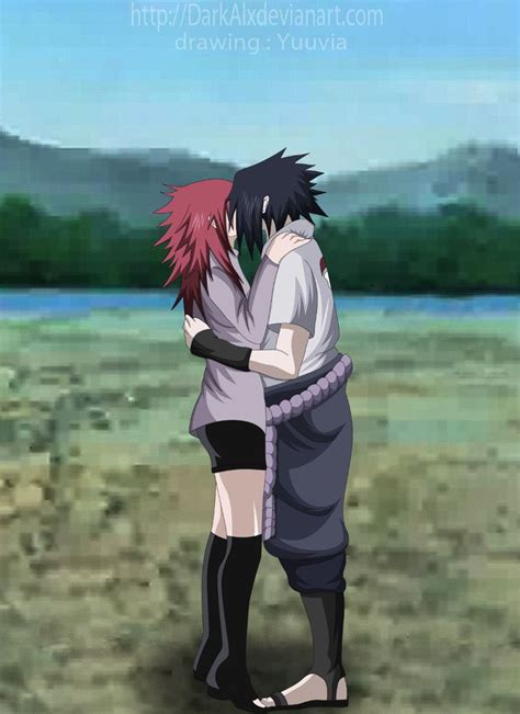 Sasuke And Karin By Darkalx Naruto Anime Parejas De Naruto Sasuke