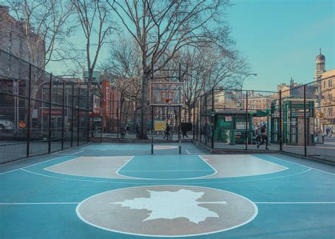 Daily Design Inspiration New York Basketball Court Basketball Court