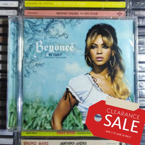 Sealed Beyonce Bday Deluxe Edition Cd Imported Shopee Philippines
