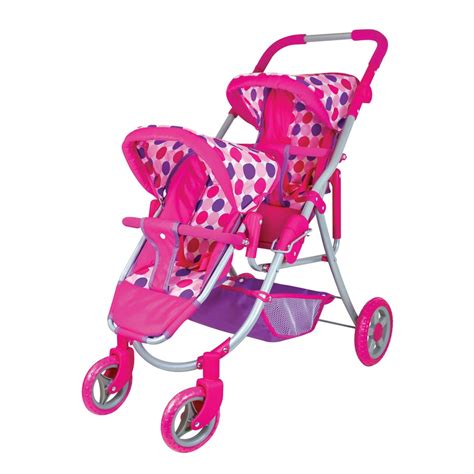 Lissi Twin Baby Doll Stroller