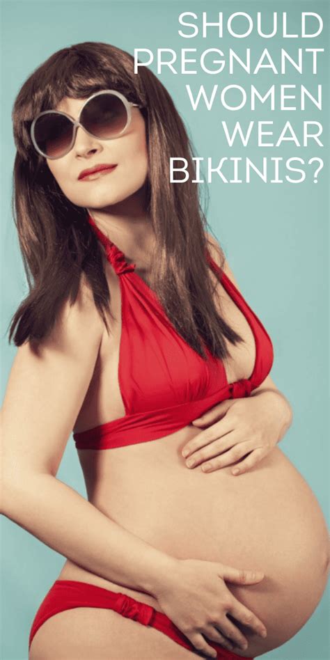 Should Pregnant Women Wear Bikinis Mom Spark Mom Blogger