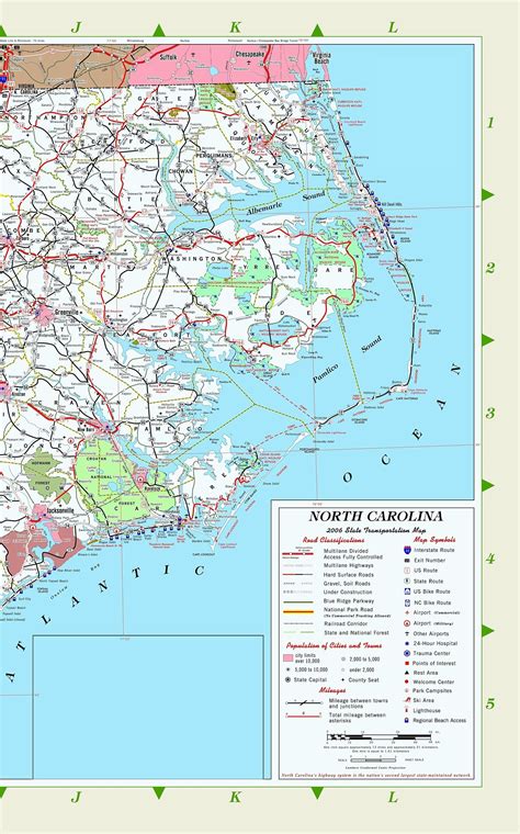 Detailed North Carolina Map Nc Terrain Map Mapfocus