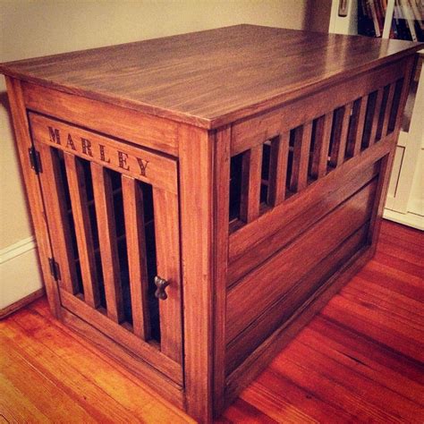 Diy Table Over Dog Crate Turn Your Dog Crate Into A Table Dog
