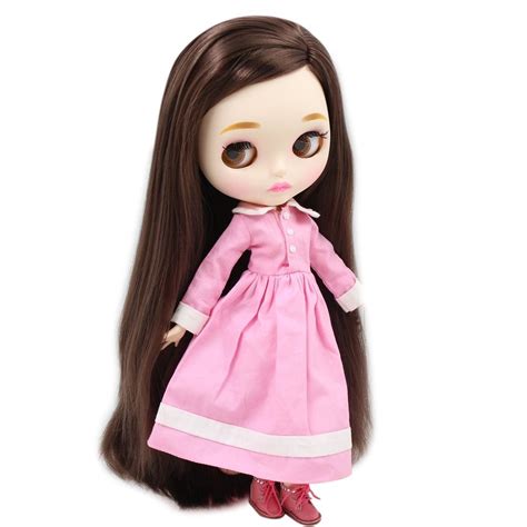 Icy Neo Blythe Doll Brown Hair Jointed Body 30cm With Images Blythe