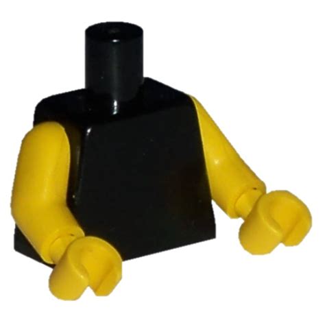 Lego Part C Torso Plain Yellow Arms Yellow Hands Rebrickable