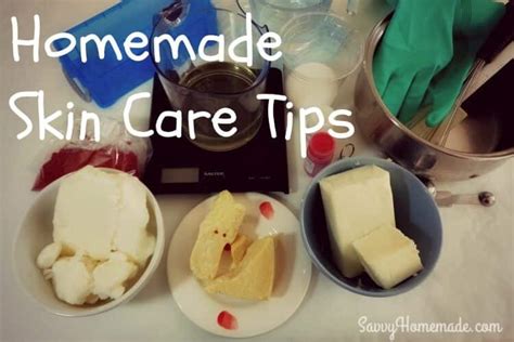 Diy Soap And Homemade Skin Care Important Tips And Notes