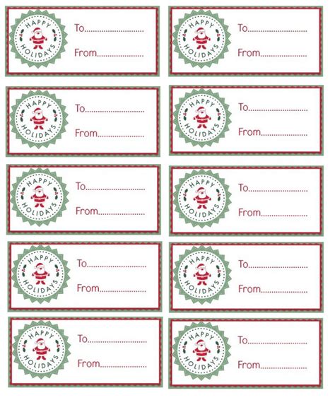 Avery Holiday Label Template Labels For Your Ideas