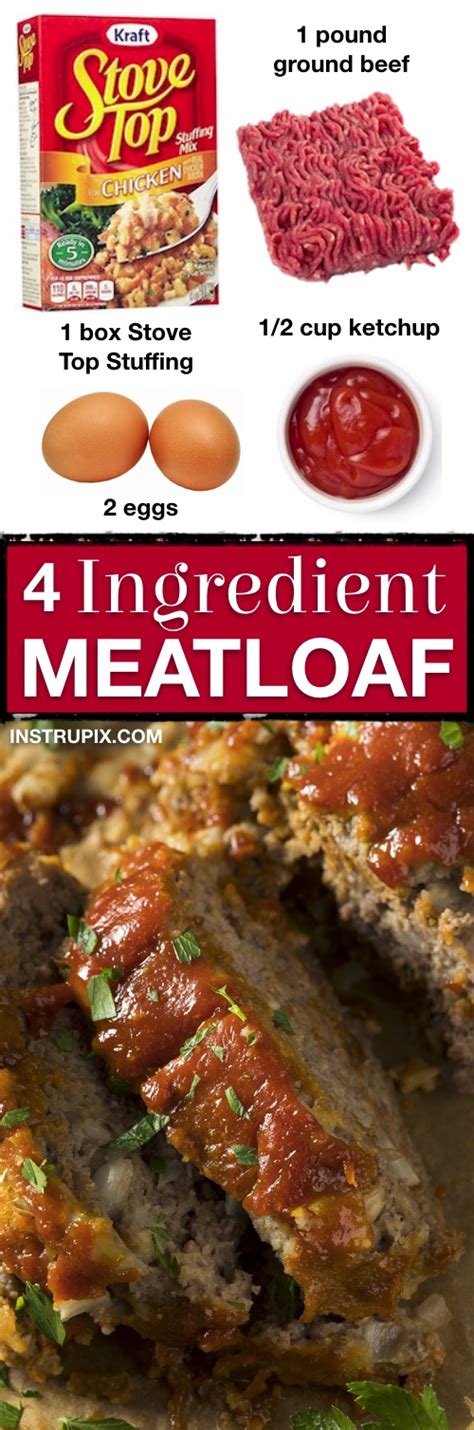 Her recipe feeds about a dozen people, but now that i am living on my own, the recipe makes way more food than is necessary for the amount of people i need to serve. 2 Lb Meatloaf Recipes - Best Ever Meatloaf Recipe Yummy ...