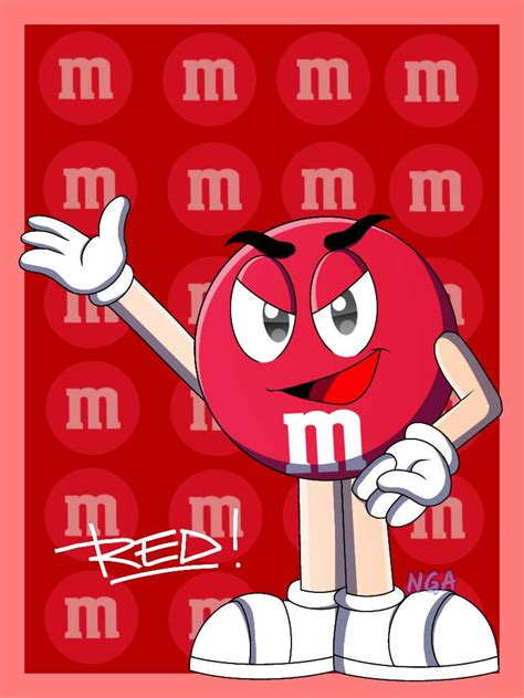 Red Mandms By Neviagreatestart On Deviantart