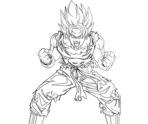 Goku Vs Vegeta Coloring Pages at GetColorings.com | Free printable