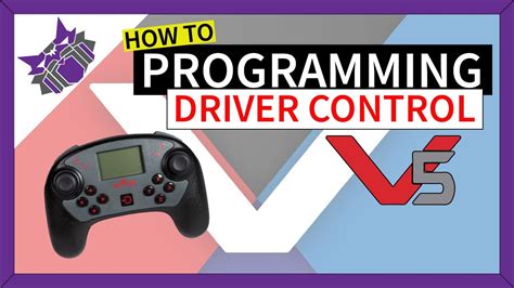 How To Program Vex V5 Remote Control Smart Motors Using Vex Coding