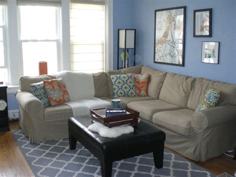 Browse living room decorating ideas and furniture layouts. Living Room Design with Gray Sofa Displays Comfort and ...