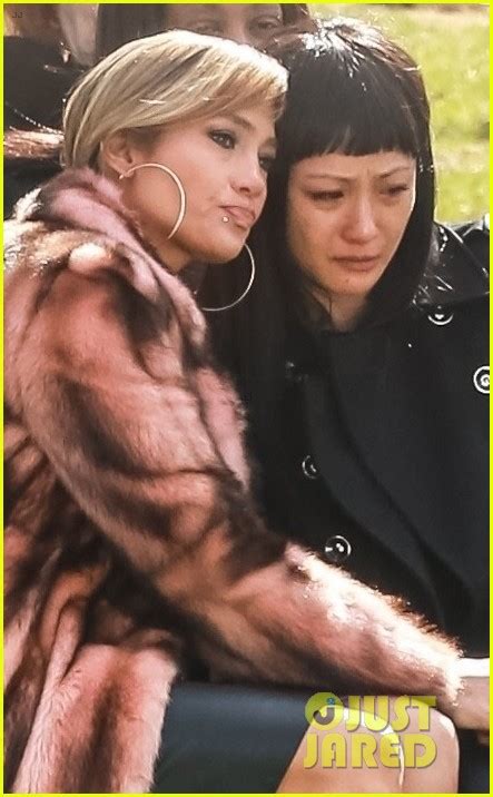 Jennifer Lopez And Constance Wu Film Emotional Funeral Scene For Hustlers Photo 4266446 Alex