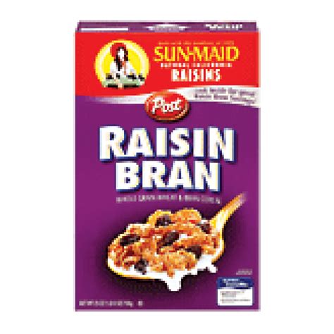 Post Raisin Bran Whole Grain Wheat And Bran Cereal With Raisins 25oz