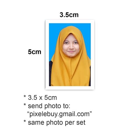 Saiz Gambar Ukuran Passport Malaysia Kajang IMAGESEE