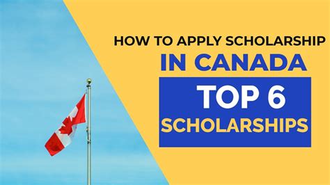 Apply These Steps To Get Your Scholarships To Canada How To Apply
