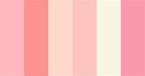 Soft Pink Feminine Color Scheme Light