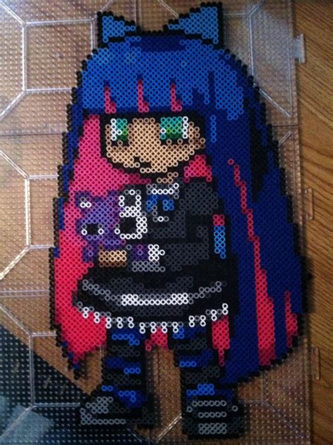 Elias ainsworth perler beads by sherlockian on deviantart. Stocking Anime Perler bead by Khoriana on DeviantArt