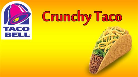♦ Taco Bell Crunchy Taco ♦ The Fast Food Review ♦ Youtube