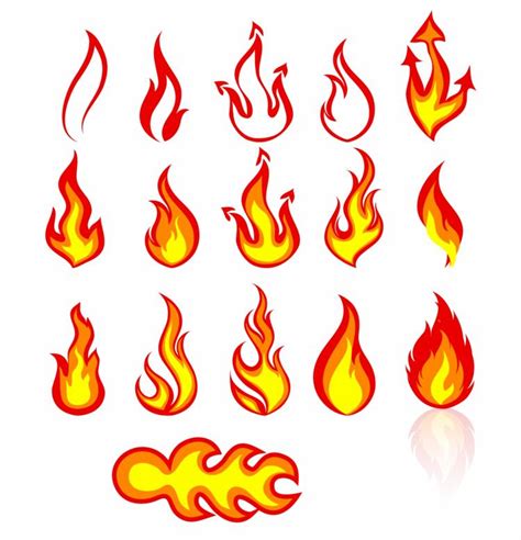 Flame Free Vector / 4Vector