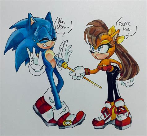 You Are Late Sonic The Hedgehog By Shayla Arts On Deviantart