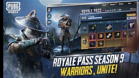 Pubg Mobile Season 9 Royale Pass Everything You Need To Know Mobile
