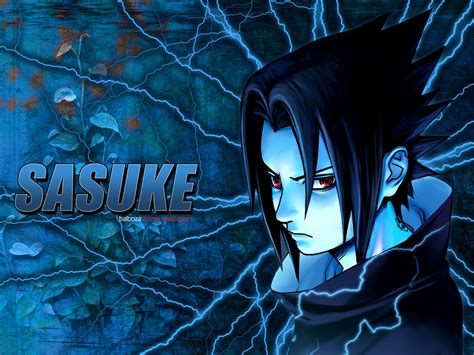 Naruto Wallpaper Sasuke Blue Minitokyo