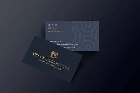 Abstract Logo Business Card Brand Identity By Vista Product Creation