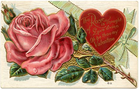 Valentine Postcard The Graphics Fairy