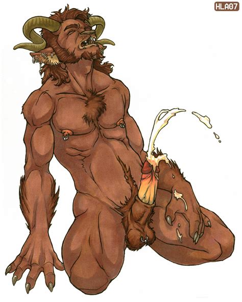 Male Demon Drawing