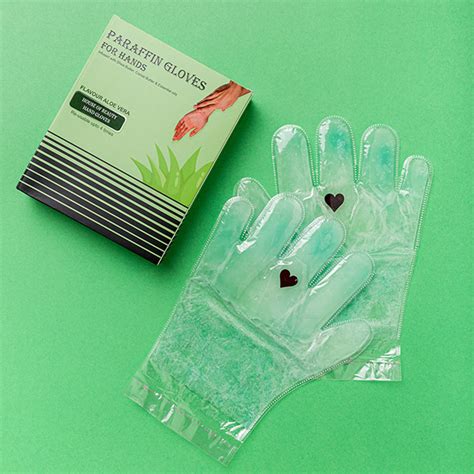 Buy House Of Beauty Paraffin Wax Gloves Aloe Vera S Online At Best