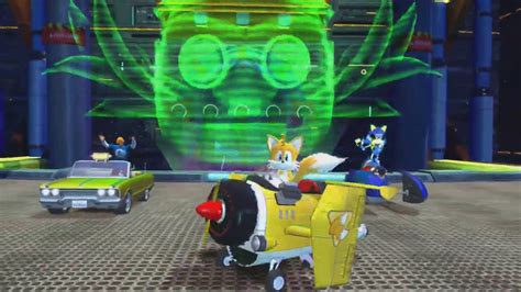 Sonic And Sega All Stars Racing Xbox 360 Single Race Turbine Loop