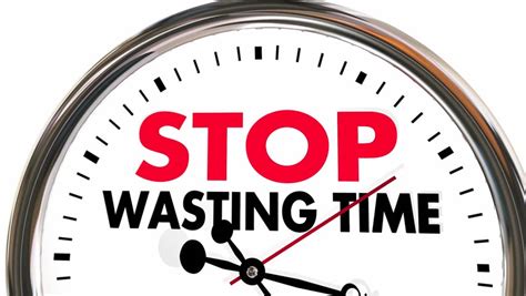 Stop Wasting Time Clock Lost Stock Footage Video 100