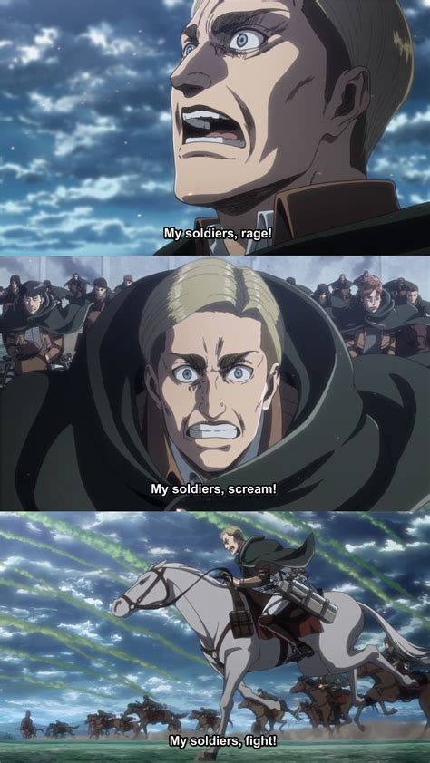 Erwin Attack On Titan Shingeki No Kyojin Season 3 Episode 16