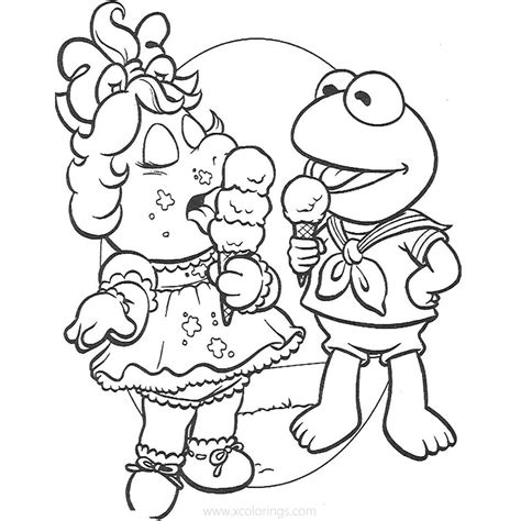 Baby Fozzie Bear Coloring Pages