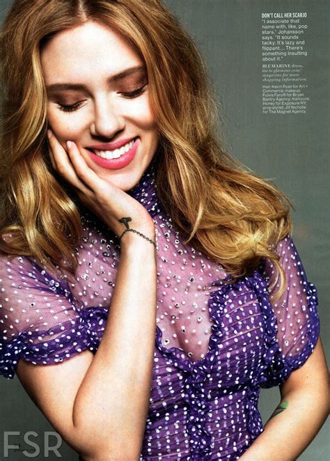 Scarlett Johansson In Glamour Magazine May Issue Hawtcelebs