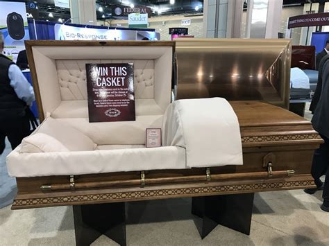 Funeral Home Manager Paul Foy Wins Sich Casket At Nfda Convention