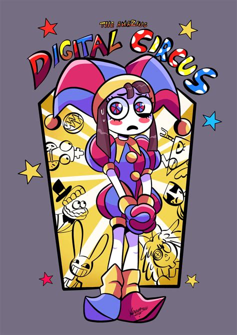Welcome the amazing digital circus by klaudiapasqui on DeviantArt
