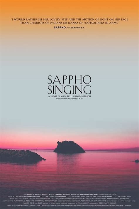 Sappho Singing 2020 — The Movie Database Tmdb